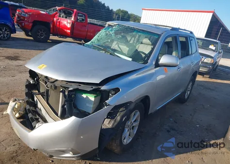 2011 Toyota Highlander Se из США, поврежденный, VIN 5TDBK3EH5BS046183